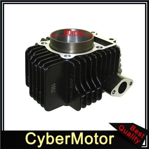 60mm Engine Cylinder For Zongshen 155cc 160cc 1P60YMJ Chinese Pitpro WPB Thumpstar SSR Atomic Braaap Pit Dirt Bike