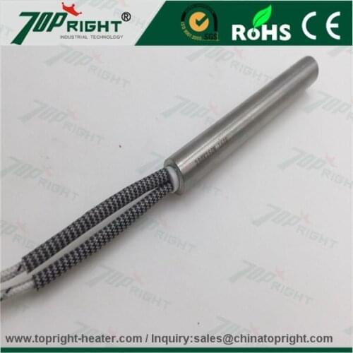 Dia.12.5mm length200mm resistance heating cartridge for liquid 230v 600w
