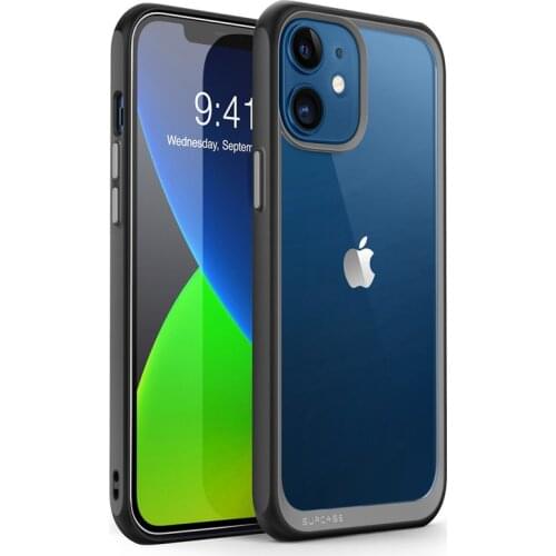 For iPhone 12 Mini Case 5.4 inch (2020 Release) SUPCASE UB Style Premium Hybrid Protective Bumper Case Clear Back Cover Caso