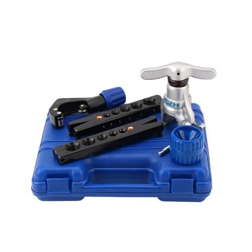 CT-808 Metric/Inch Tube Expander Kit Air Conditioner Copper Pipe Reamer Eccentric Expander Tube Flaring Tool 6-19MM 1/4-3/4 Inch