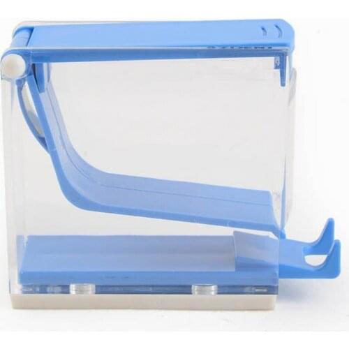 Dental Products Storage Box Dentist Cotton Roll Dispenser Holder Press Type White Blue Red Yellow Color