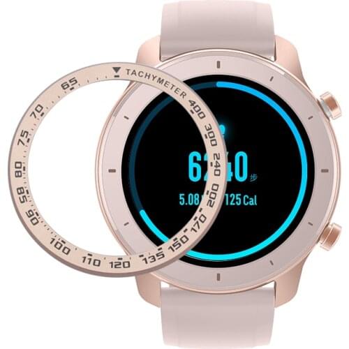 Aluminum Alloy Tachymeter Case for Xiaomi Amazfit GTR 47MM 42MM Watch Bezel Cover Bezel Ring Dial Scale Speed Protective Cases