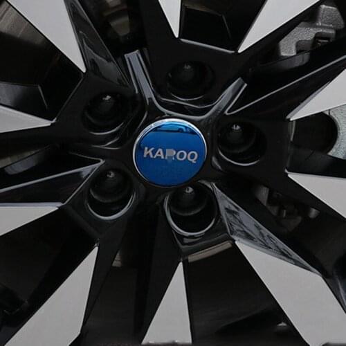 Car Wheel Hup Cap Cover Panel Styling Decoration for Skoda Karoq 2018 2019 2020 2021 2022 Exterior Accessories Auto Mouldings