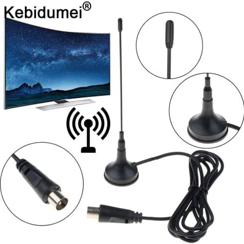 Mini HDTV Antenna DVB-T Freeview 5dBi Digital TV Antenna Indoor Signal Receiver Aerial Booster CMMB Televison Receivers