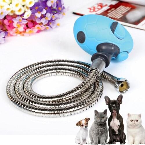 Multifunctional Bath Shower Pet Bath Sprayer Head Handheld Shower Nozzle Pet grooming Brush Pet Supplies for Dogs Cats Wholesale
