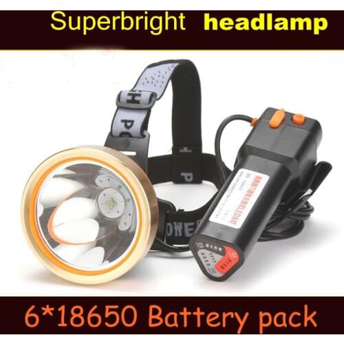 2018 New Powerful Headlight Super Bright L2 Headlamp Rechargeable Flashlight Head Torch LED Lampe for Hunting Fishing