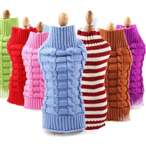 Pet Dog Clothes, Small, Medium and Large Dogs Fighting Dog Sweater, Twisted Rope Pet Sweater Elastic Big Cat Clothes Dog Clothes