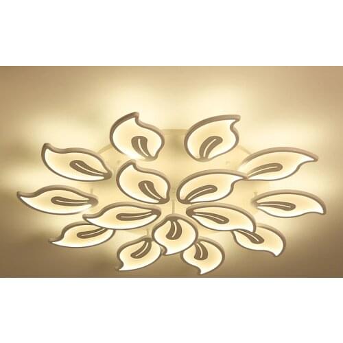 LED Chandelier Indoor Lighting Lustre chandeliers Ceiling With Remote Control Lustres Living Room Bedroom kitchen Fixture Light