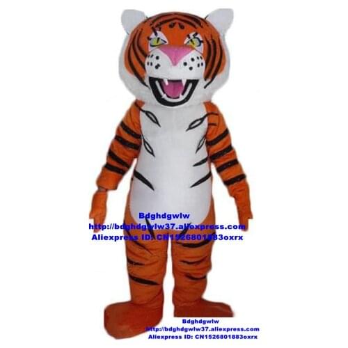 Tiger Tigerkin Tigress Mascot Costume Adult Cartoon Character Outfit Suit Cartoon Performance Product Launch zx343