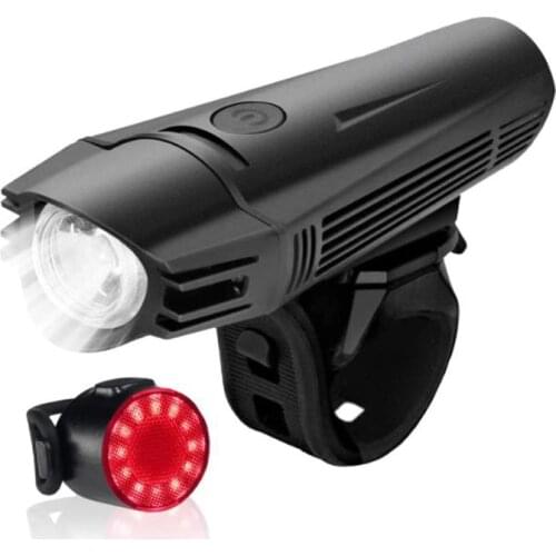 Bike Lights,Bicycle Light Set Super Bright Front Lights and Back Rear,Cycling Light 4 Mode Flashlight Fits All Bicycles