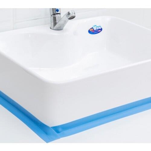 Kitchen Sink Bathroom Shower Waterproof Self Adhesive Mold Proof Wall Stickers Window Door Gap Seal Tape Sealing Strip Tape PVC