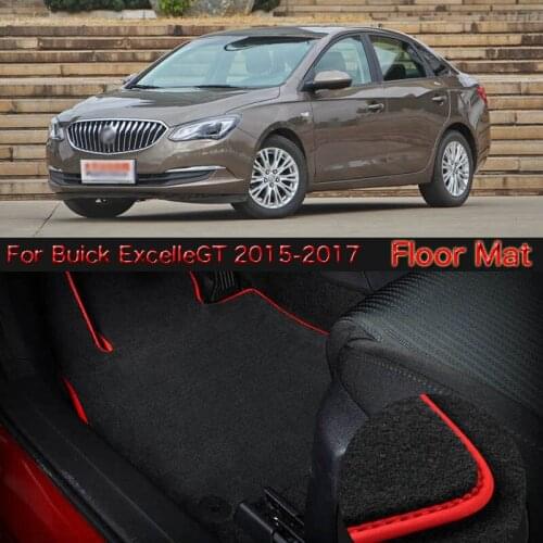 Savanini High Quality Soft Nylon Custom Made Non Slip Heavy Duty Floor Carpet Mat Rugs For Buick Excelle GT 2015-2017