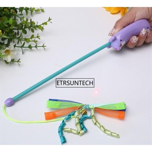 50pcs Funny Pet LED Laser Sight Pet Cat Toy Kitten Cat Cat Sticks Interactive Pet Toy