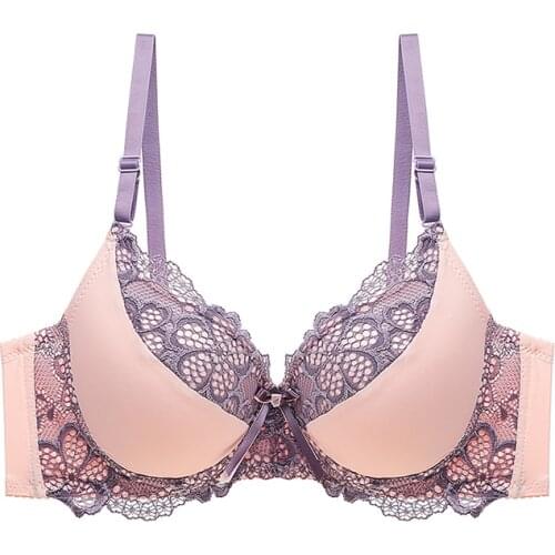 DKERT Women Bra Sexy Lace Underwear Female Brassiere Lingerie Push Up soutien gorge femme Bralette