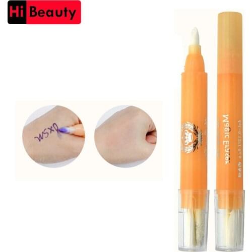 1PC Remove Tattoo Eyebrow Design Skin Marker Pen Mark Magic Eraser Cleanser Pen Remover Tattoo Tool Accessories