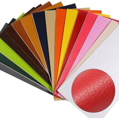 10*20CM (2pcs) PU Leather Seamless Repair Self Hole Adhesive Patch Paste Sticks On Sofa Clothing Multicolor Waterproof Sticker