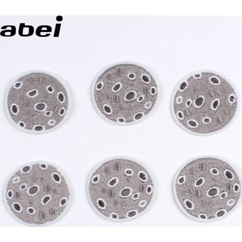 10pcs Iron On The Moon Patch Embroidery Planet Stickers DIY Sew On Badge For Jeans Coats Bags Pants Shoes Hats Appliques