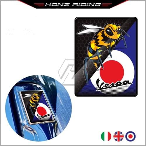 For PIAGGIO VESPA Sprint S Primavera Emblem Logo 3D Motorcycle Sticker