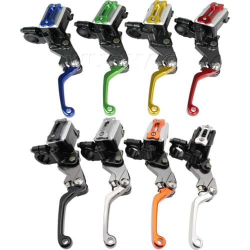 7/8" 22mm Brake Hydraulic Master Cylinder Kit Reservoir Levers For Yamaha YZ 80 85 WR 250F 450F 250R/X TTR 600 125 SEROW 225 250