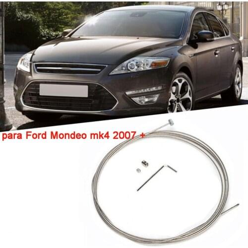 Car Handbrake Broken Snapped Bonnet Release Cable Repair Kit fits for Ford Mondeo MK4 2007-2021, 2500mm/8.2ft