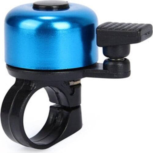 For Safety Cycling Bibicycle Bell Metal Ring Blue Bike Bell Horn Sound Alarm Sports Outdoors Cycling Accessories bicycle horn