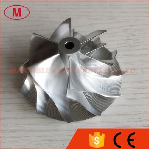 GT15-25 6+6 Blades 50.20/65.00mm 702549-0008HF V1 high performance turbo billet/aluminum 2618/milling compressor wheel