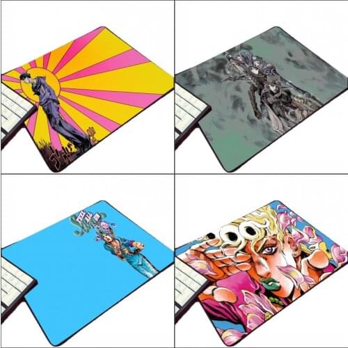 Mairuige Best Popular Beautiful Funny Anime Comic Art Printed mouse Pad JoJos Bizarre Adventure Animation PcTable Mouse Mat