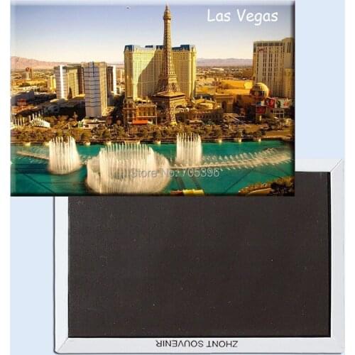 Las Vegas Fridge Magnet,Souvenir Gifts 21007 Famous city of world