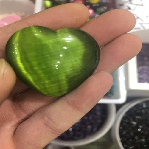 New fashion crystals, opal, green opal heart, crystal heart home decoration