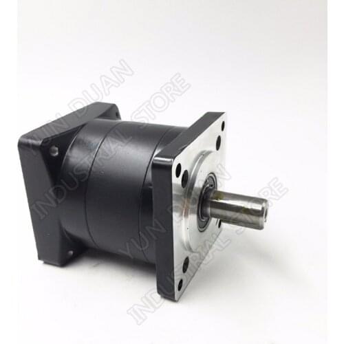 Ratio 20 :1 Nema32 80mm Planetary Gearbox Speed Reducer Shaft 19mm Carbon steel Gear for Servo Stepper Motor