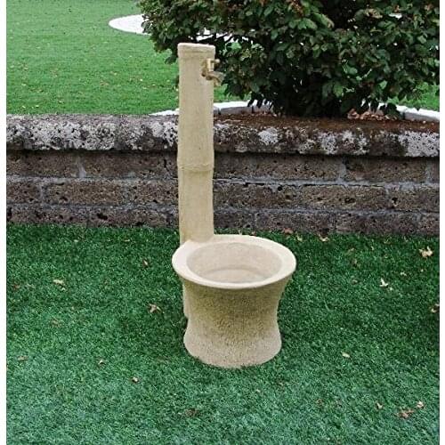 Drinking fountains garden MONTEREY CM38X45X94H tuff with faucet 540 RU2012 and waste 540 RU751