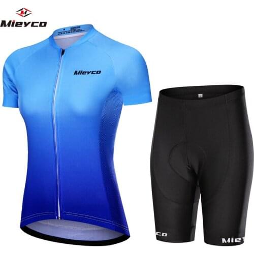 Pro Cycling Clothing Quick Dry Cycling Jersey Set Ropa Ciclismo Mujer Mountain Bike Clothing Womens Cycling Competition in 2020