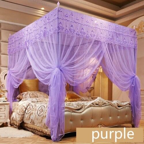 Factory direct sale Korean fashion mosquito net domestic Princess wind dense mosquito net landing mosquito net thickened stainle