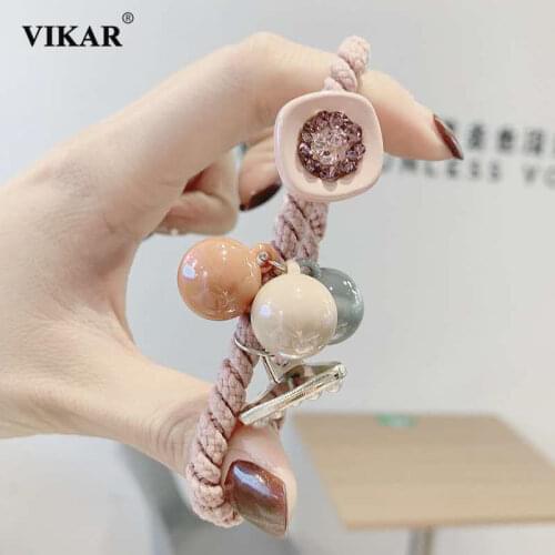 Luxury Shiny Diamond Elastic Hair Bands Headbands Women Sweet Ponytail Organza Scrunchie Hair Ropes Hair Accessories Headwear