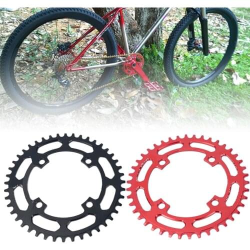 Bicycle MTB 104BCD Crank Round 40T/42T Narrow Wide Chain Wheel Bike Chainring