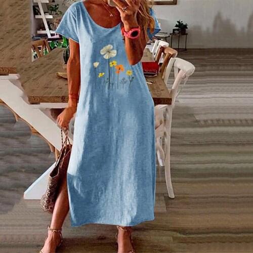 Womens summer 2021 sling split with buttons solid color cotton and linen series fashion sexy long skirt