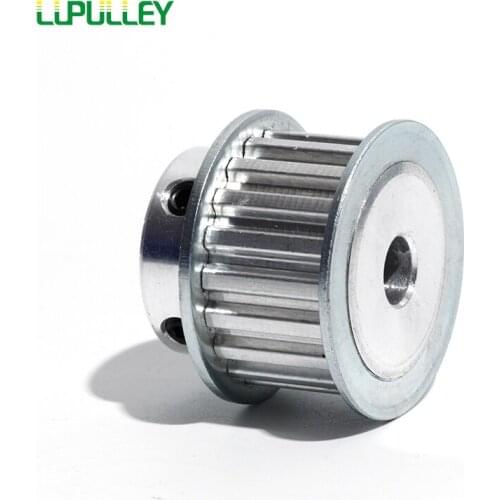 LUPULLEY XL 19T Timing Pulley With Stepper Bore 6/6.35/8/10/12/14/15mm Synchronous Aluminum Alloy Pulley With 16mm Belt Width