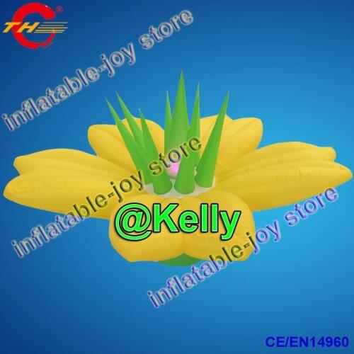 10pcs per lot free shipping inflatable stage decoration flowers, inflatable flower with led light advertising inflatable flowers