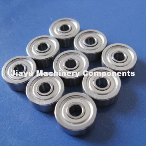 Free Shipping 100 PCS S603ZZ Hybrid Ceramic Bearings 3x9x5 mm Stainless Steel Hybrid Ceramic Bearings DDR-930ZZ