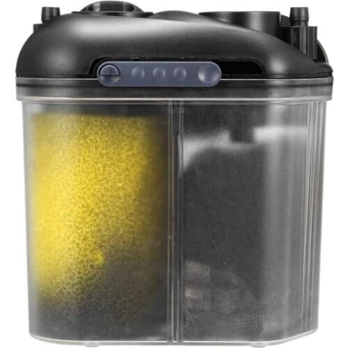 BOYU EF-05 5W UV Lamp 11W Aquarium External Canister Filter 150L/H EF-05 5.5W Fresh Water Marine External Filter w/ Media 220V