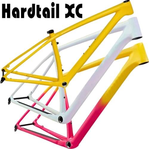 XC Hardtail Carbon Frame 29 er S/M/L Carbon Mtb Frameset BSA 73mm Bike Bicycle Mountain Max Load 250kg 148x12 Boost