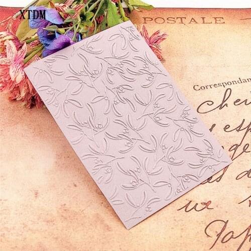 HOT plastic Sapling craft card making paper card album wedding decoration clip Embossing folders