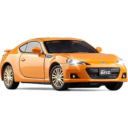 1:32 Scale 3 Colors 2019 Subaru BRZ Sport Car Alloy Car Model Car Decoration Collection Gift Toy Model Toy V327