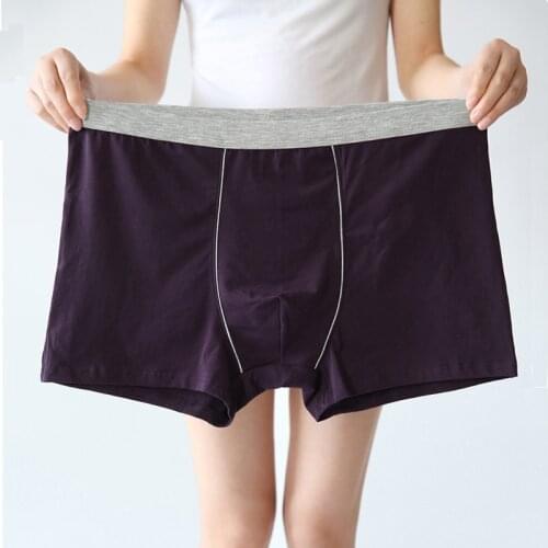 New arrival fashion Cotton Loose Extra Large Boxer Men Mens Cockcon Underwear comfortable plus size 4XL 5XL 6XL