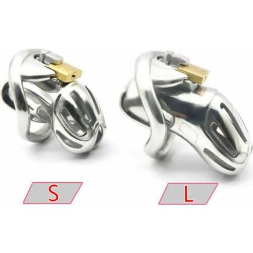 New Design 316 Stainless Steel Male Chastity Device A370-SS chastity cage chastity belt cock rings