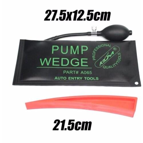 Popular Inflatble KLOM PUMP WEDGE LOCKSMITH TOOLS Auto Air Wedge Airbag Set Open Car Door Lock