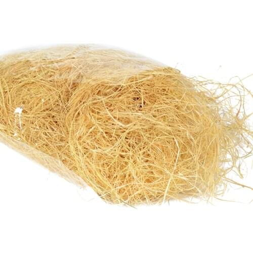 Nesting Material Safe Box Fillers Canary Finch Small Bird Easy Apply Reusable Decoration Pet House Gift Packing Raffia Grass