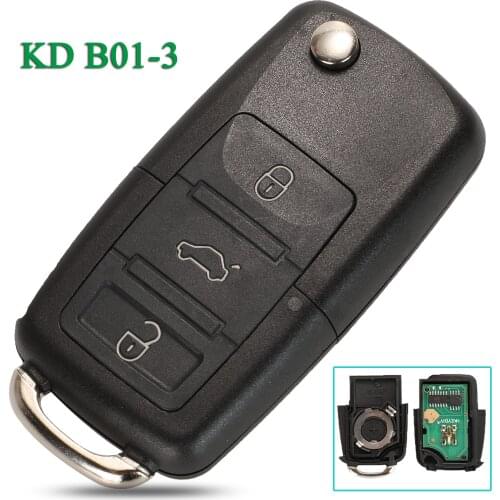 Bilchave Original KD B01-3 B series Remotes Car Key Fob For KD900 MINI KD URG200 Universal Control Key Programmer