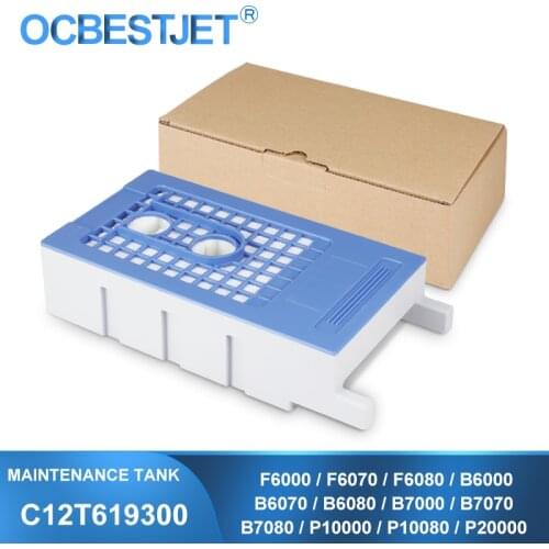 T6193 T619300 Maintenance Ink Tank For Epson SureColor F6000 F6070 B6000 B6070 B7000 B7070 P10000 P20000 Printer Maintenance Box