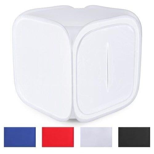 30cm 40cm 50cm 60cm 80cm Photo Studio Shooting Tent Light Diffusion Soft Box 4 Color Backdrop Carry bag photography tent or